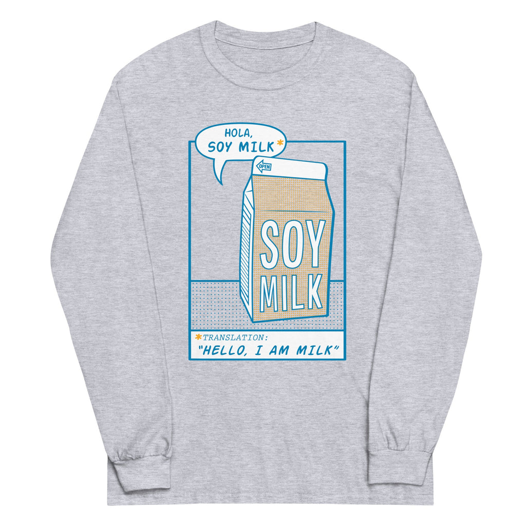 Hola, Soy Milk Unisex Long Sleeve Tee product image 2