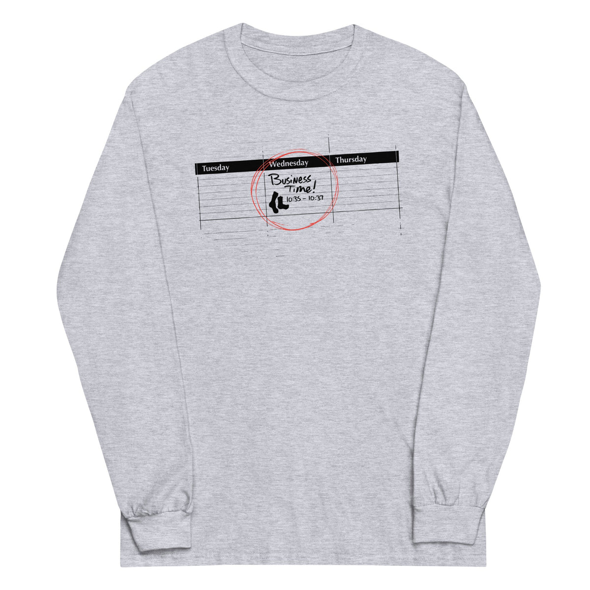 It's Business Time Unisex Long Sleeve Tee product image 2