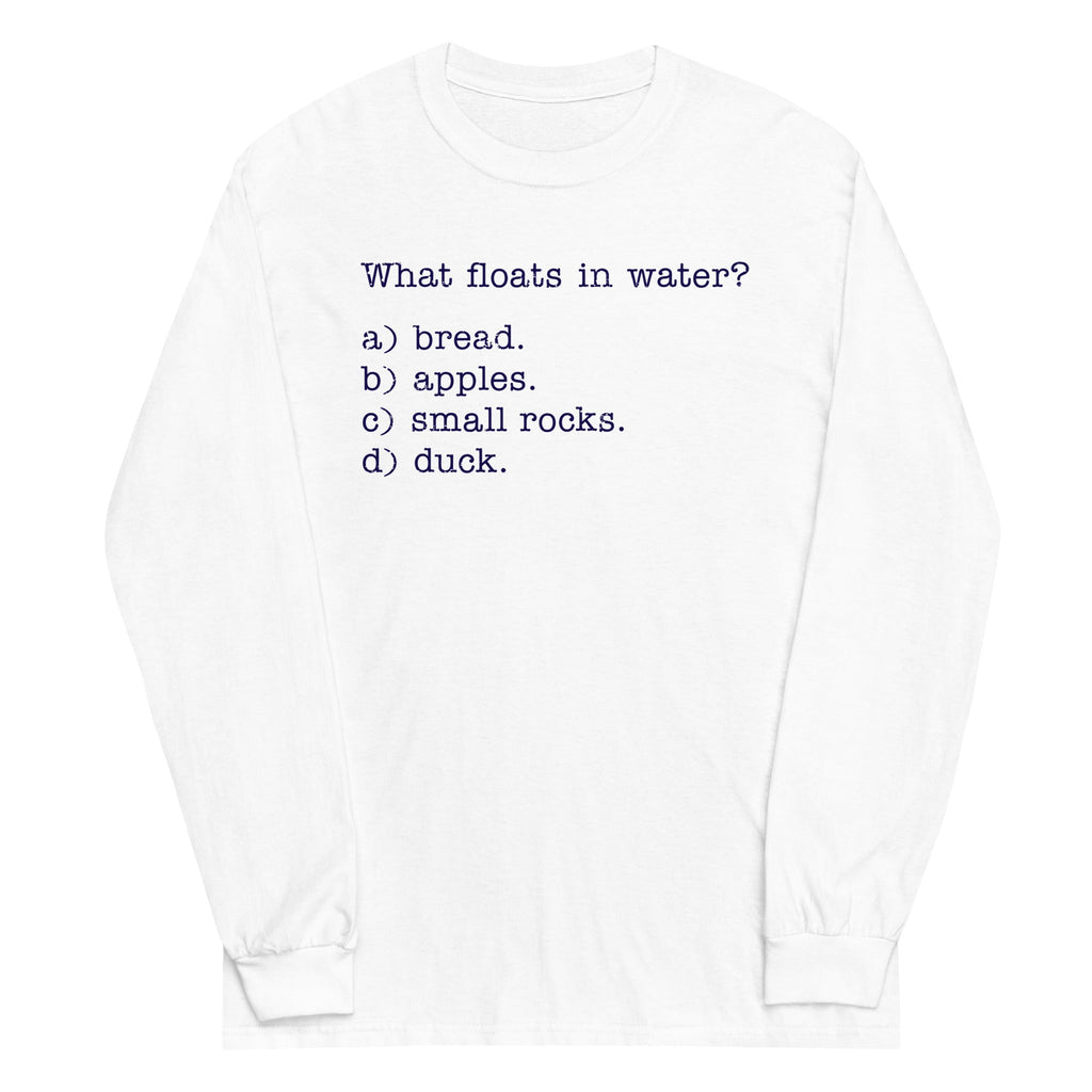 What Floats In Water? Unisex Long Sleeve Tee product image 5
