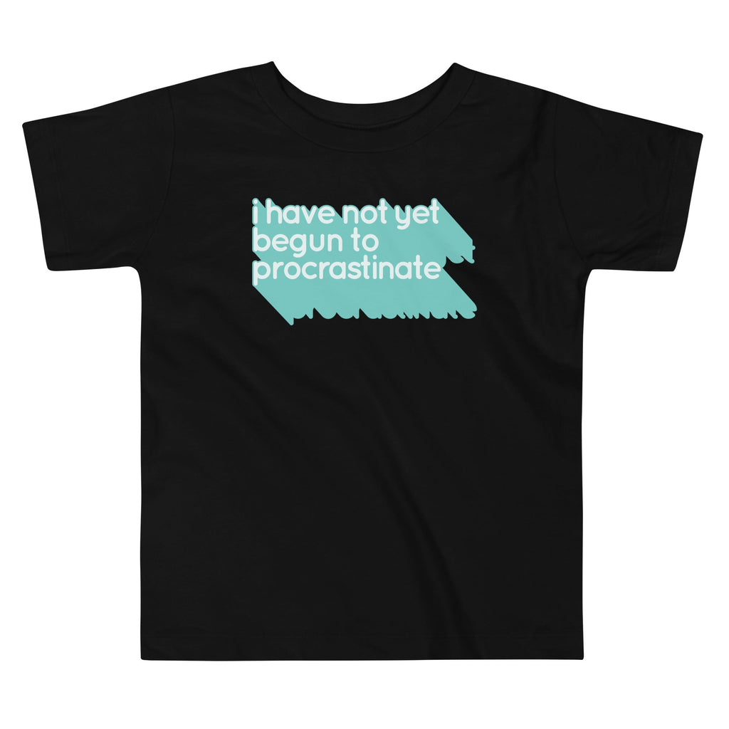 Not Begun To Procrastinate Kid's Toddler Tee product image 1