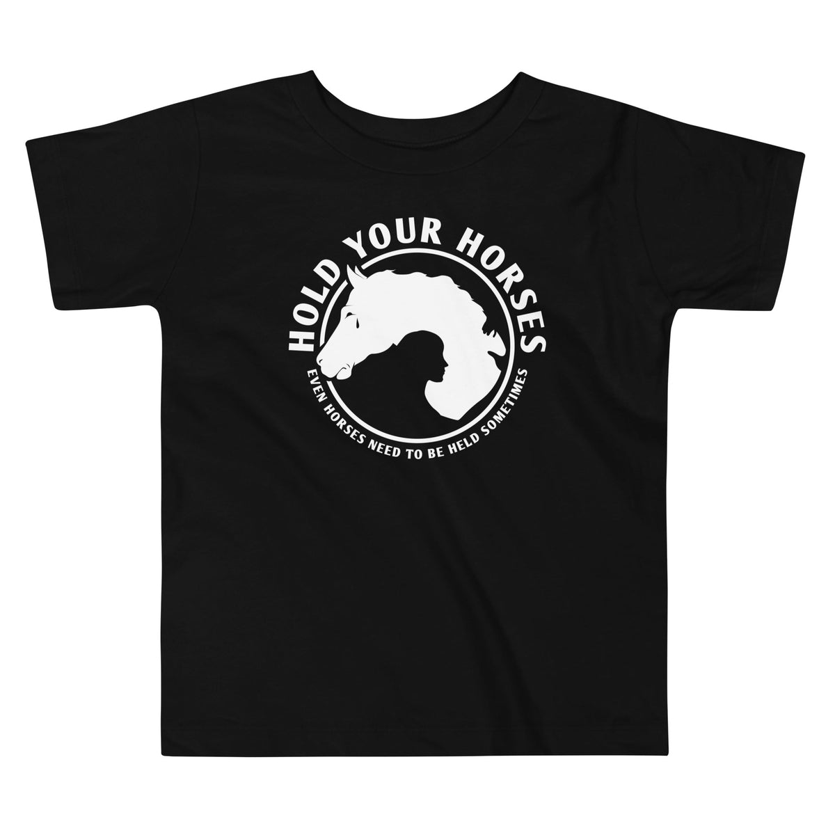Hold Your Horses Kid's Toddler Tee product image 1