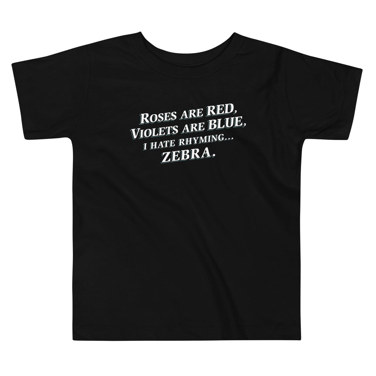 I Hate Rhyming Kid's Toddler Tee product image 1