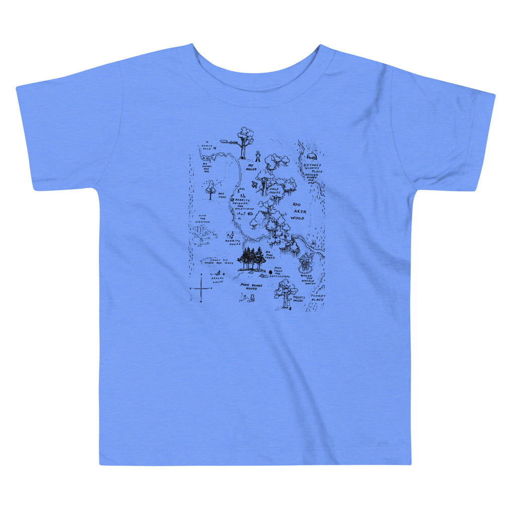 100 Acre Map Kid's Toddler Tee product image 1