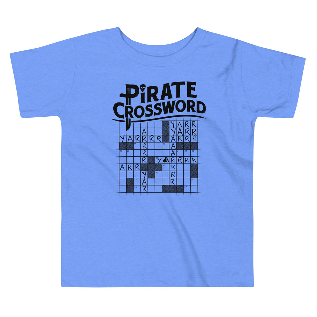 Pirate Crossword Kid's Toddler Tee product image 1