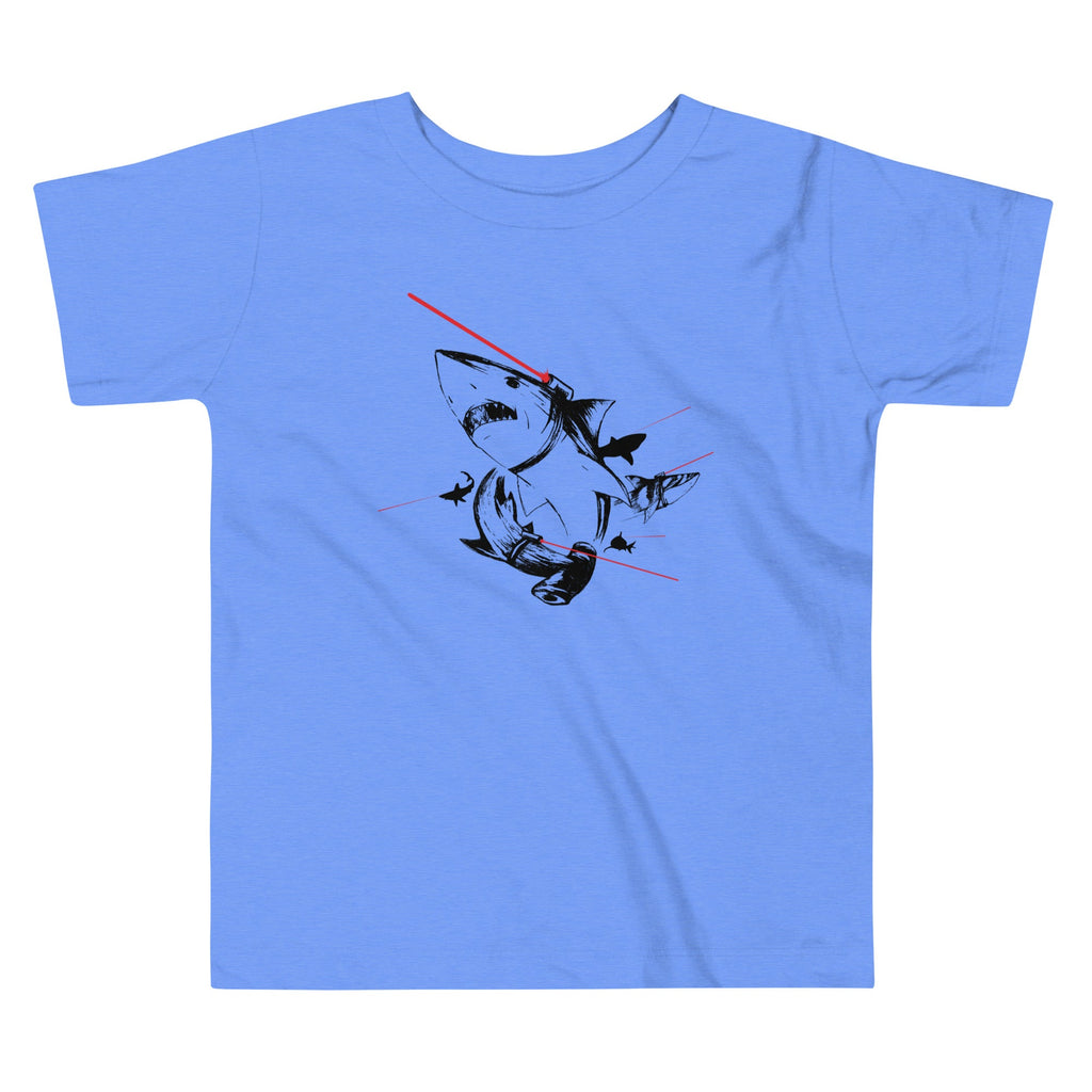 Sharks With Lasers Kid's Toddler Tee product image 1