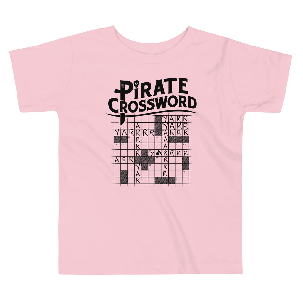 Pirate Crossword Kid's Toddler Tee product image 2