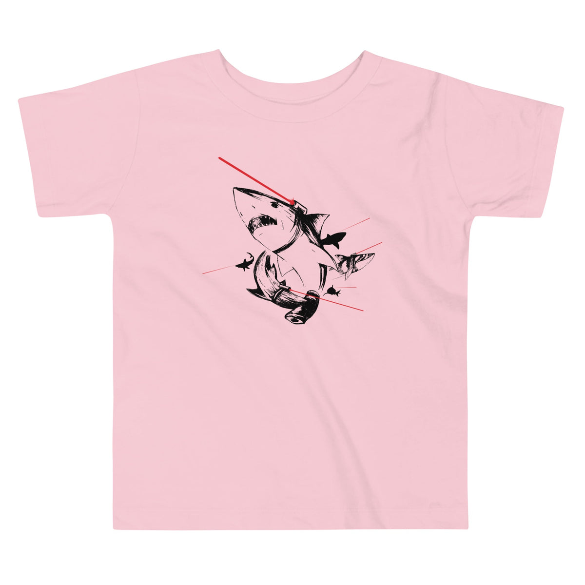 Sharks With Lasers Kid's Toddler Tee product image 2