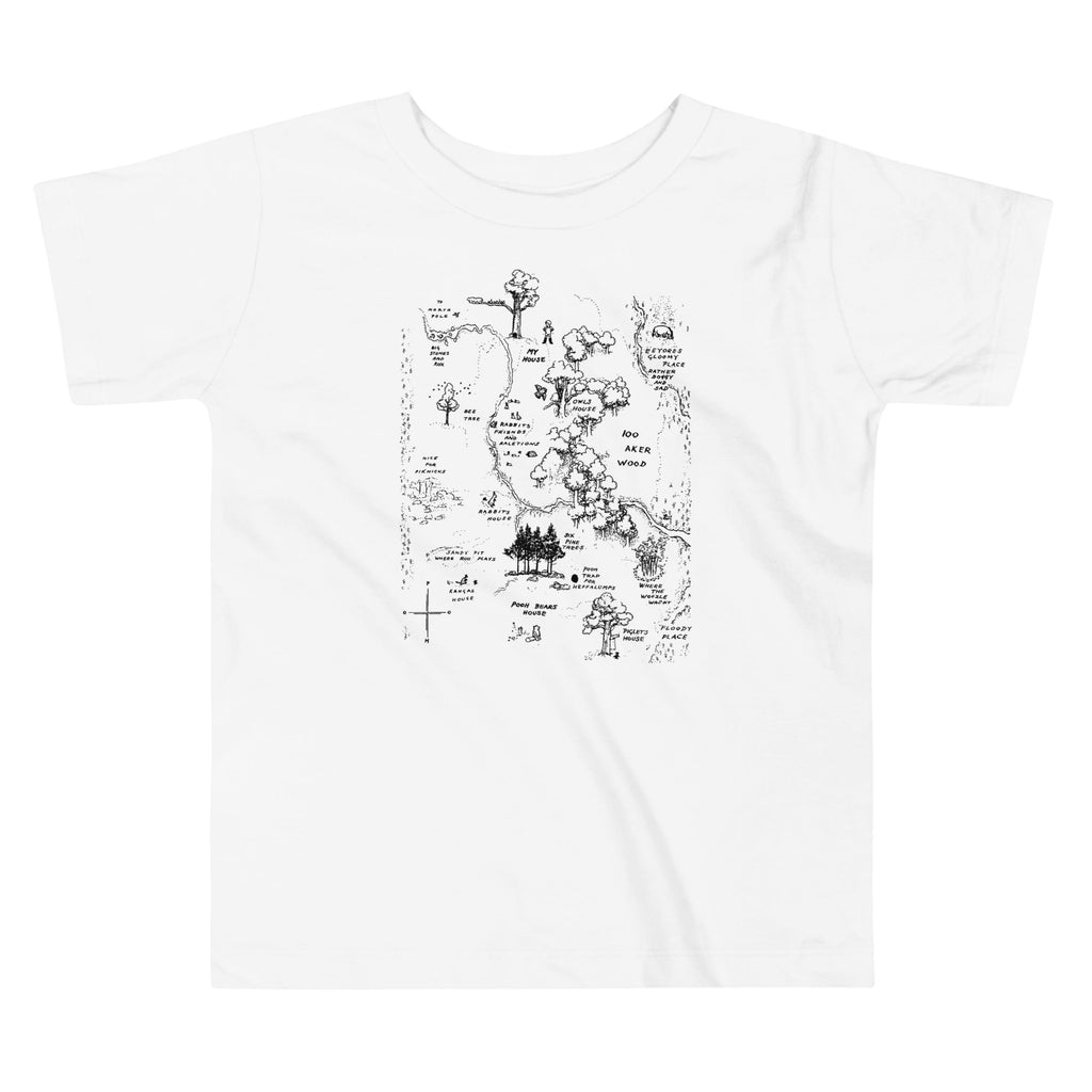 100 Acre Map Kid's Toddler Tee product image 3