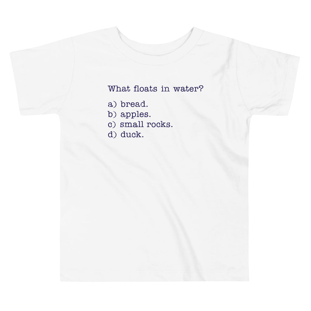 What Floats In Water? Kid's Toddler Tee product image 1