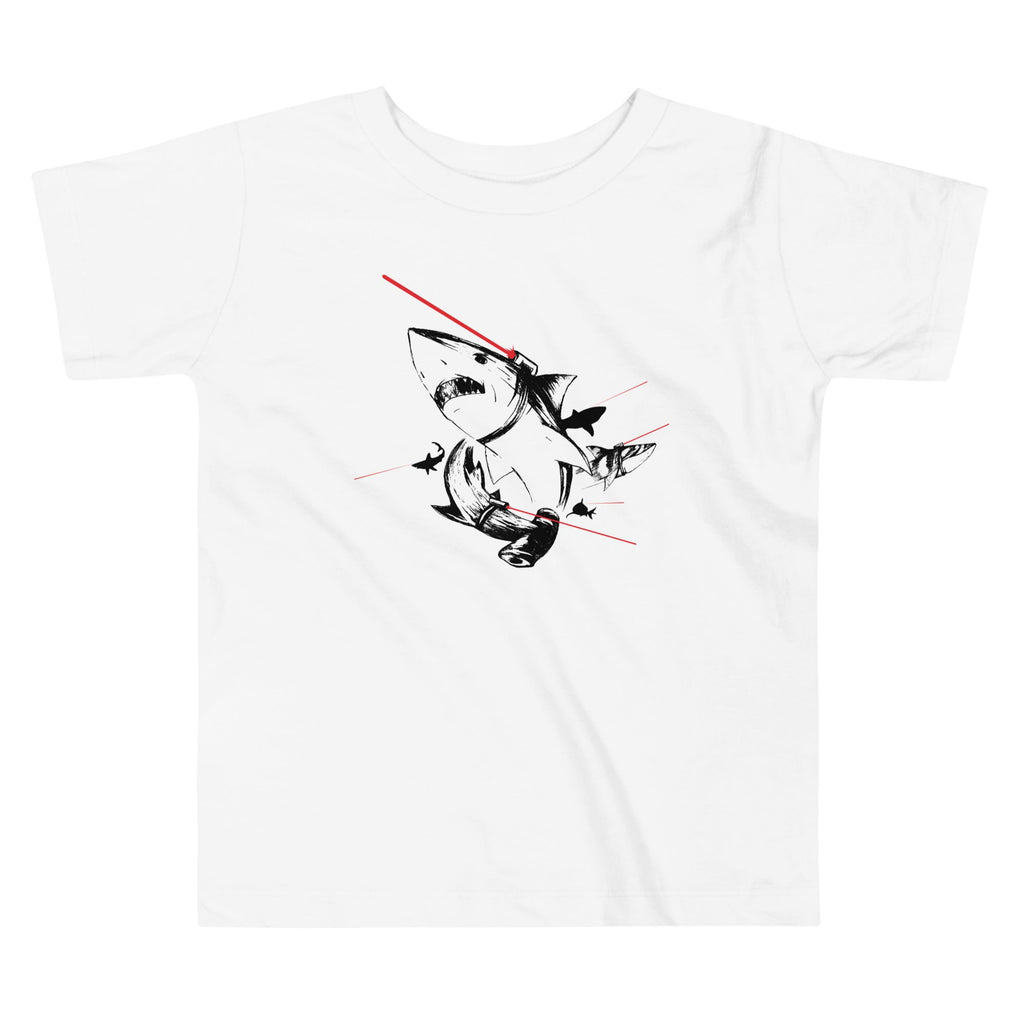Sharks With Lasers Kid's Toddler Tee product image 3
