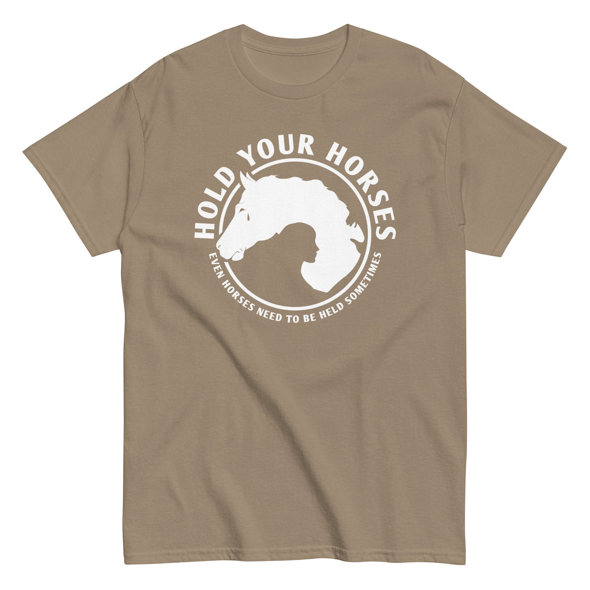 Hold Your Horses Men's Classic Tee product image 3