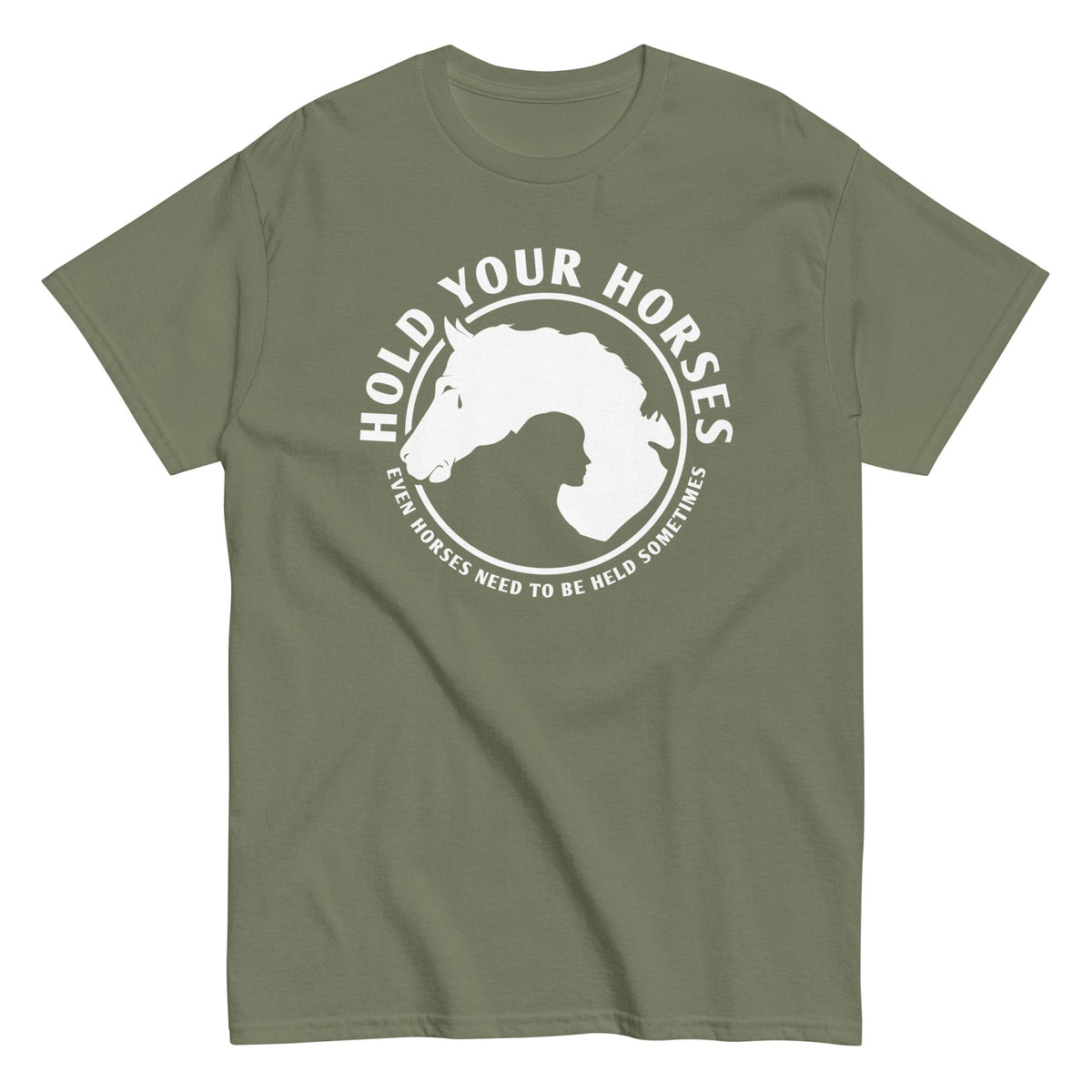 Hold Your Horses Men's Classic Tee product image 4