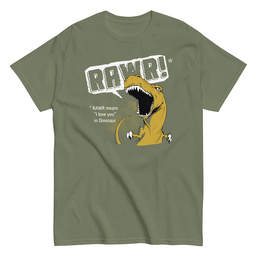 Rawr Means I Love You Men's Classic Tee product image 5
