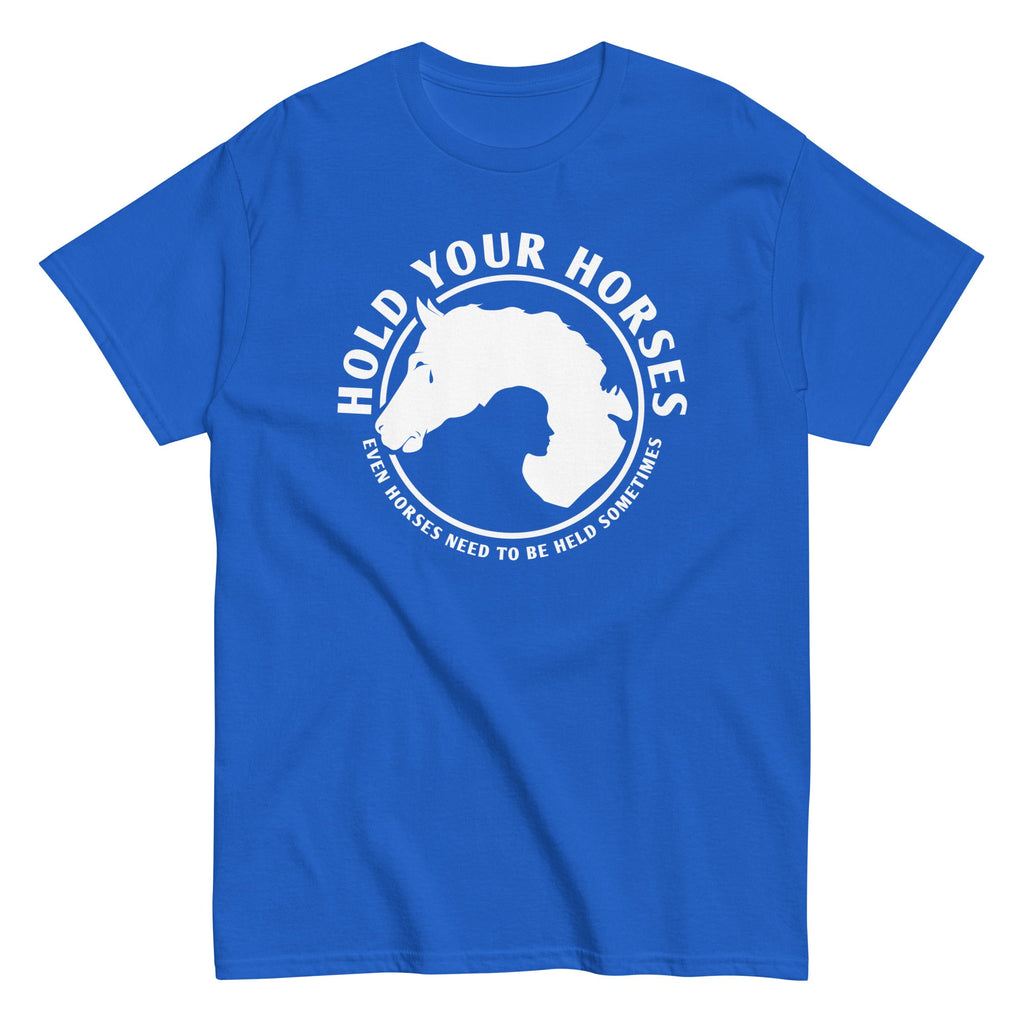 Hold Your Horses Men's Classic Tee product image 6