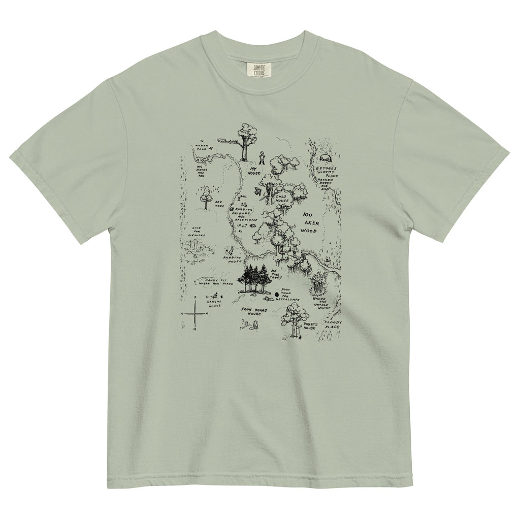 100 Acre Map Men's Relaxed Fit Tee product image 12