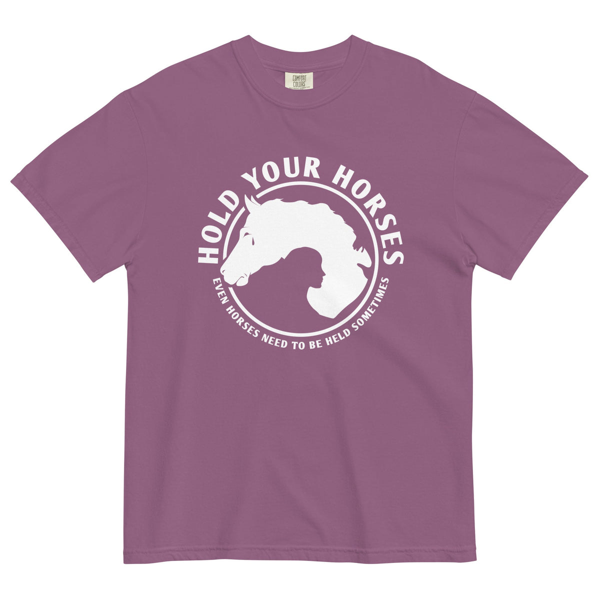 Hold Your Horses Men's Relaxed Fit Tee product image 6
