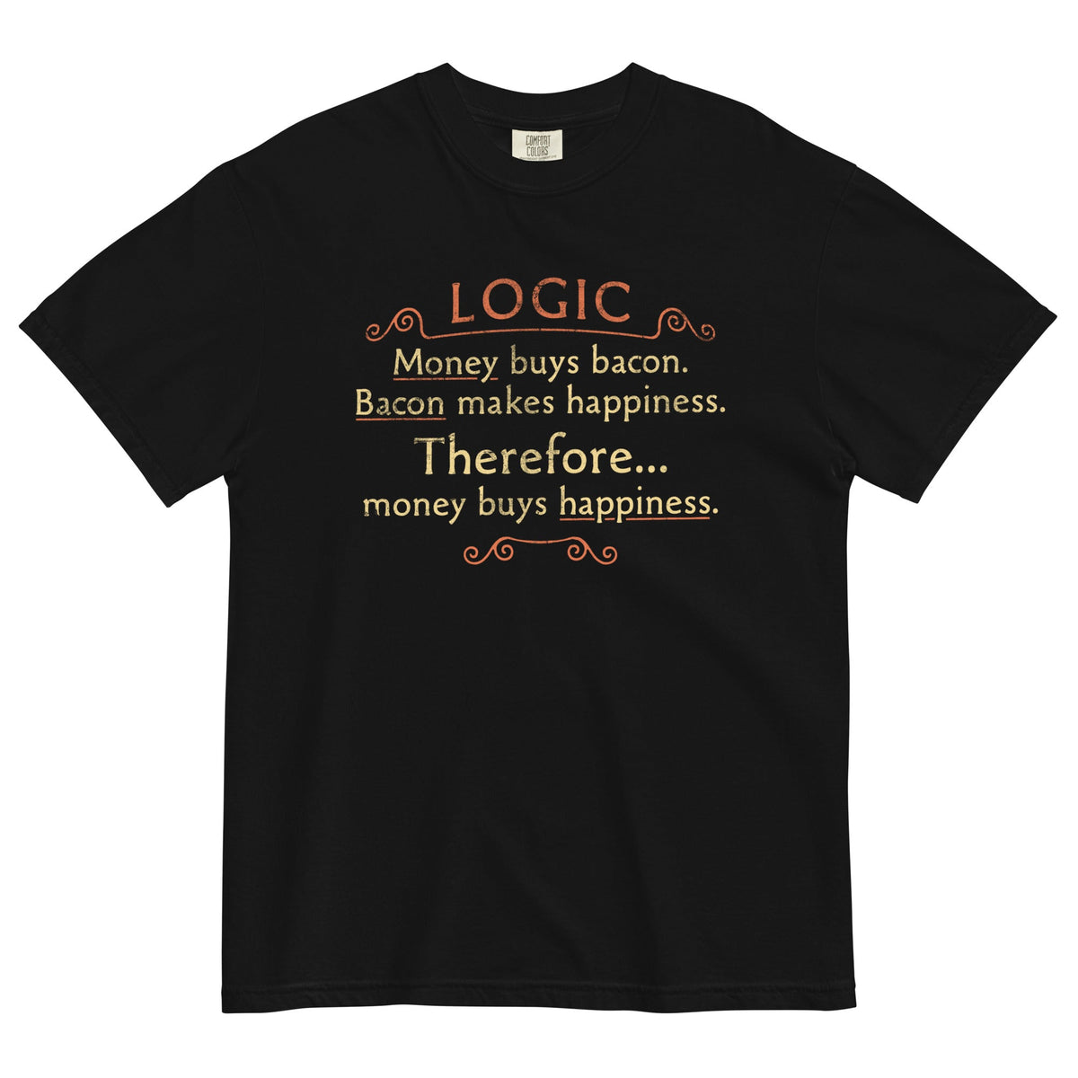 Money Buys Happiness Men's Relaxed Fit Tee product image 2