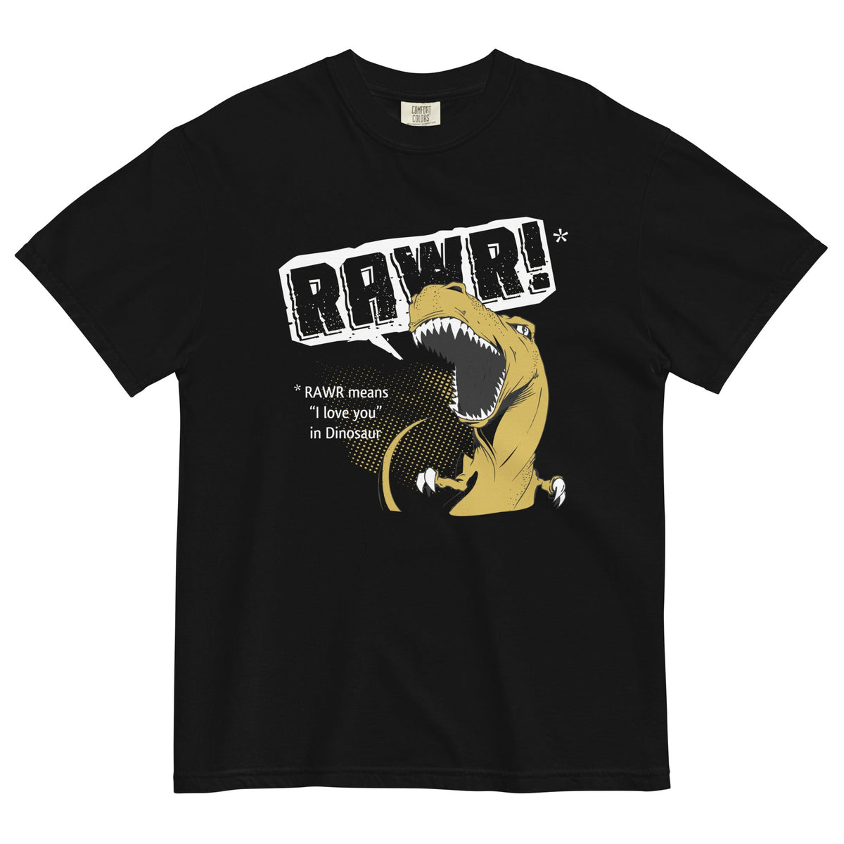 Rawr Means I Love You Men's Relaxed Fit Tee product image 2