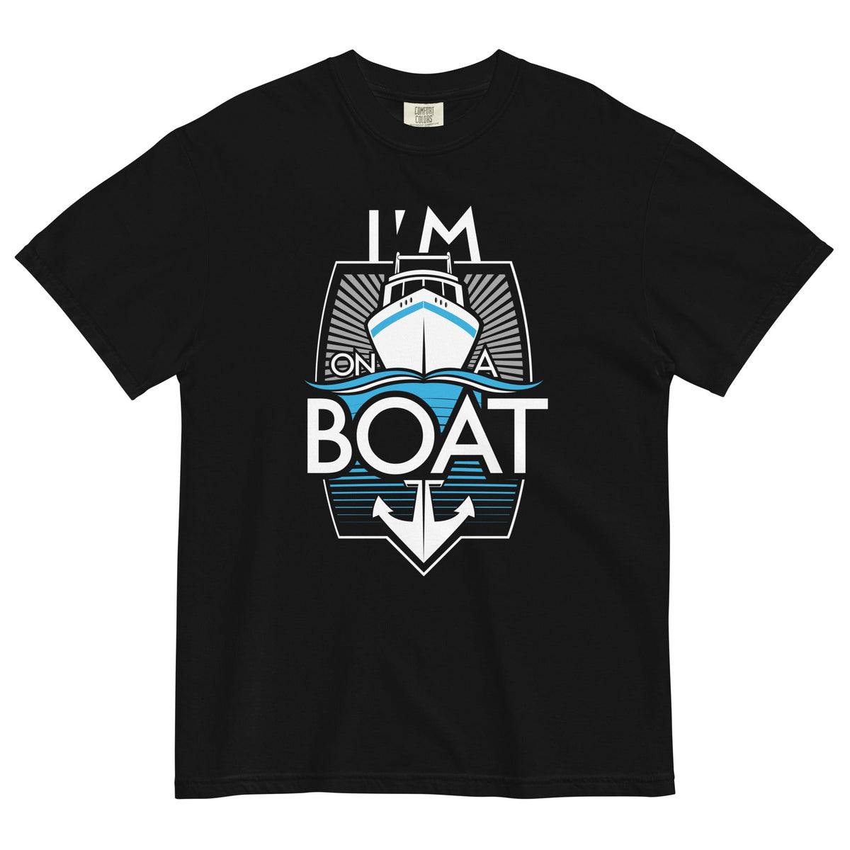 I'm On A Boat Men's Relaxed Fit Tee product image 2
