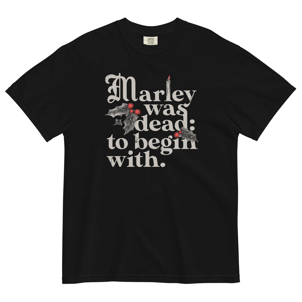 Marley Was Dead: To Begin With Men's Relaxed Fit Tee product image 1