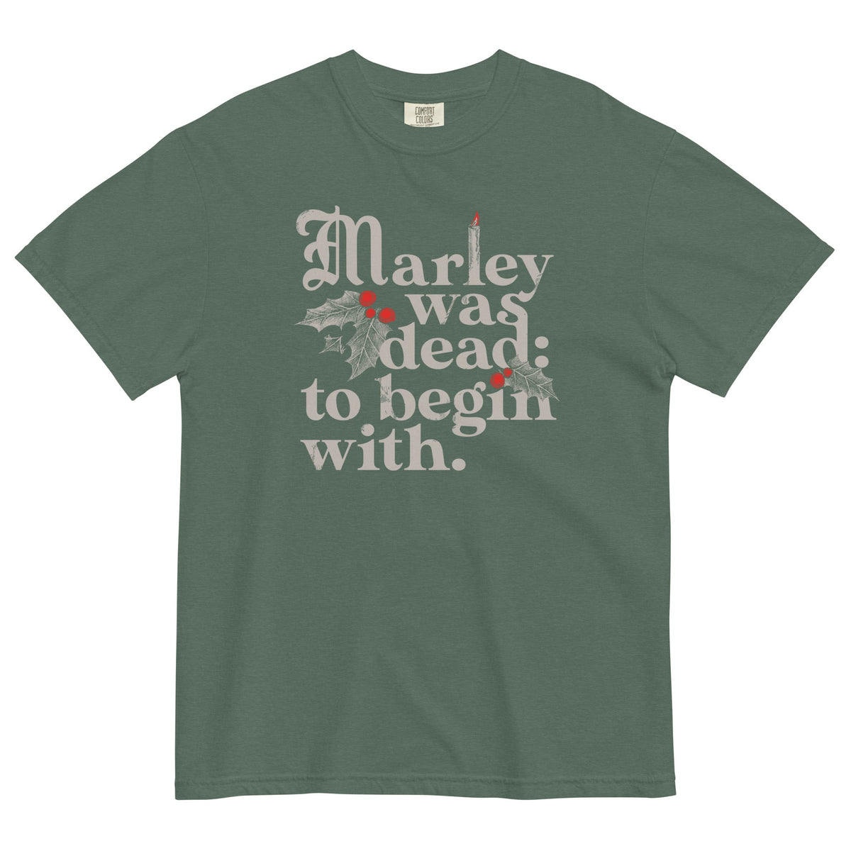 Marley Was Dead: To Begin With Men's Relaxed Fit Tee product image 2