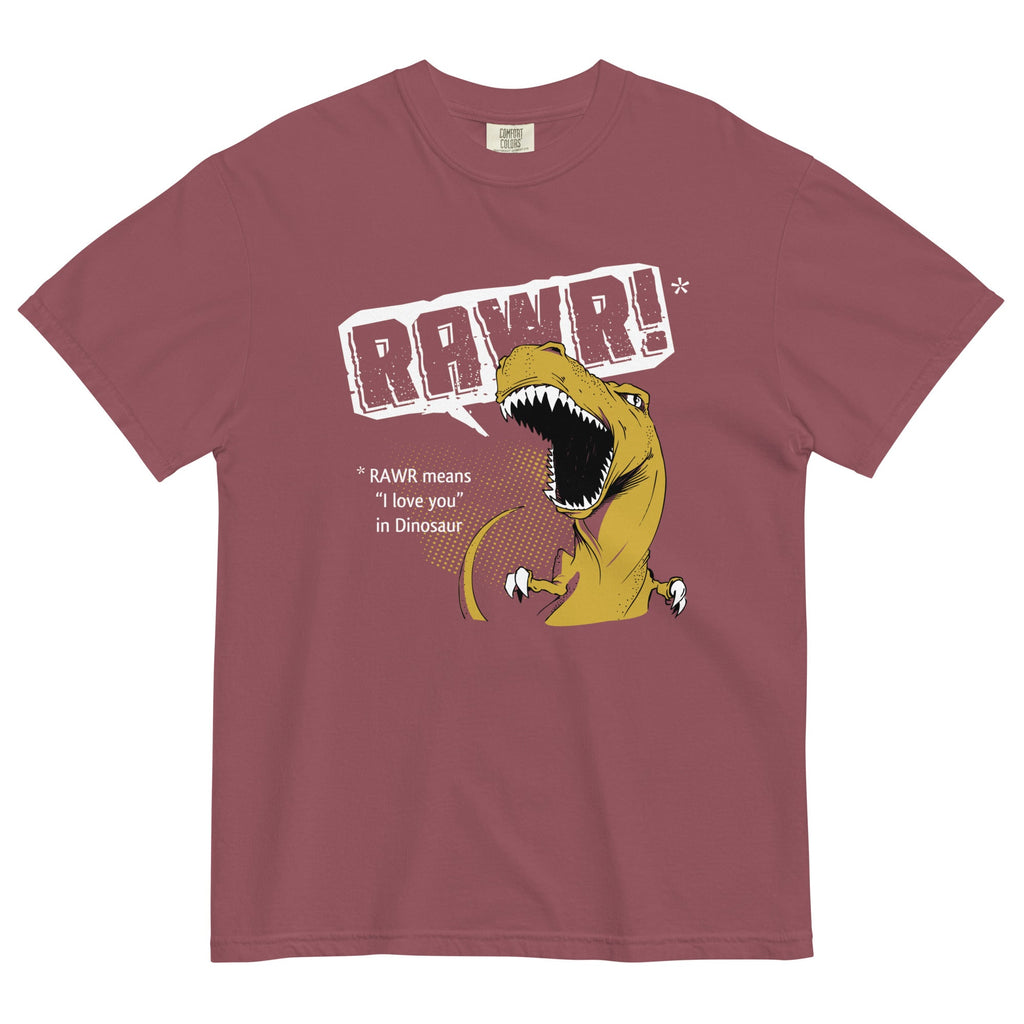 Rawr Means I Love You Men's Relaxed Fit Tee product image 5