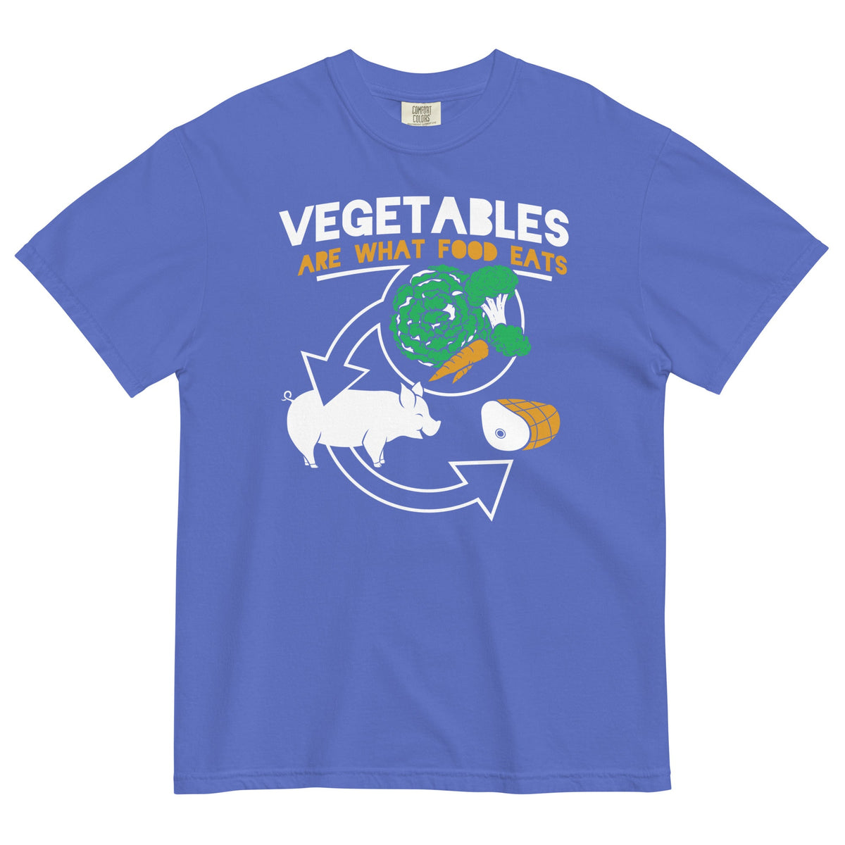 Vegetables Are What Food Eats Men's Relaxed Fit Tee product image 1