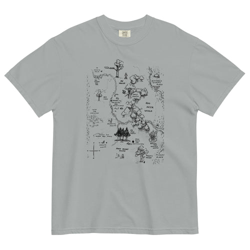100 Acre Map Men's Relaxed Fit Tee product image 1