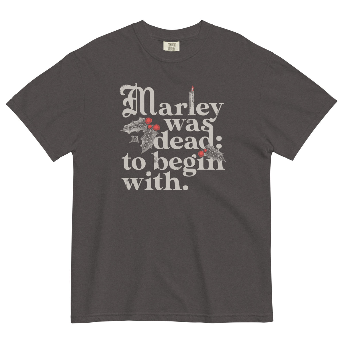Marley Was Dead: To Begin With Men's Relaxed Fit Tee product image 4