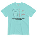 Technically, The Glass Is Always Full Men's Relaxed Fit Tee product image 1