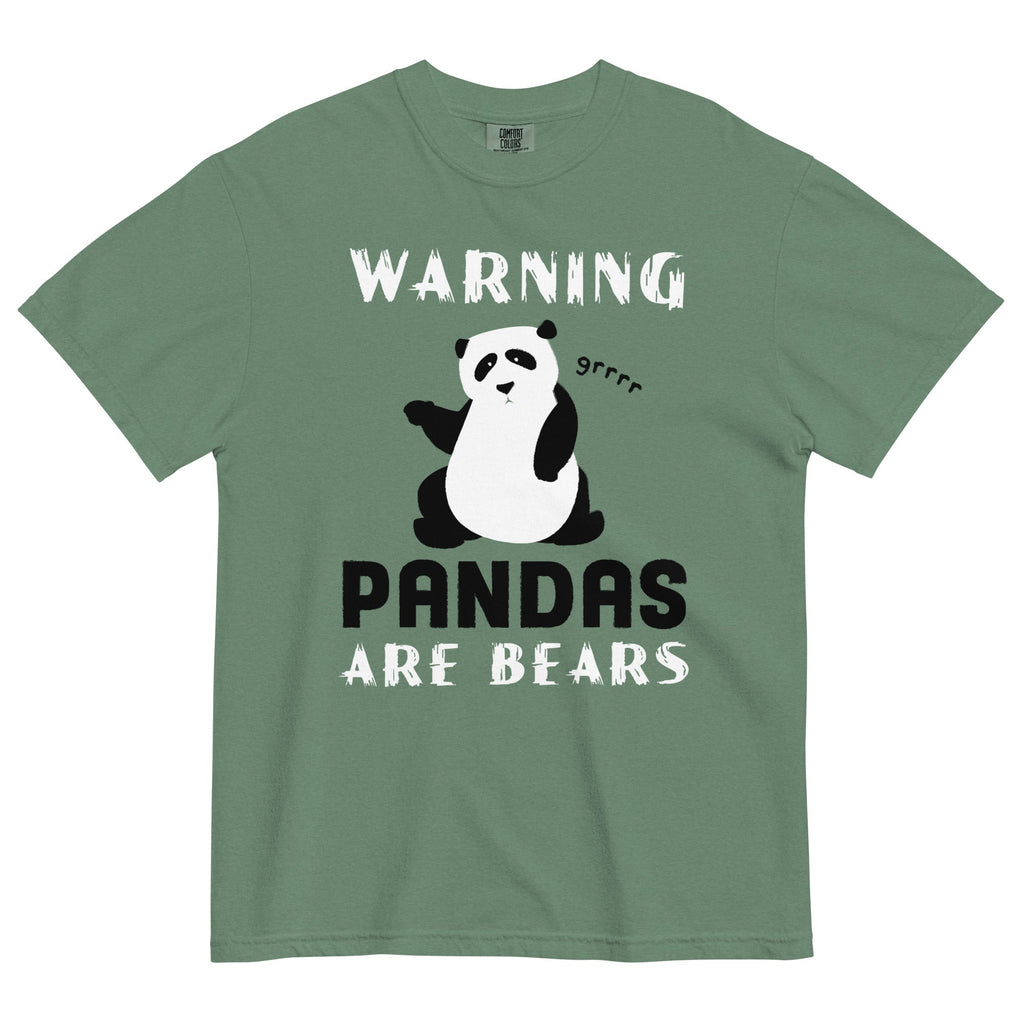 Warning, Pandas Are Bears Men's Relaxed Fit Tee product image 4