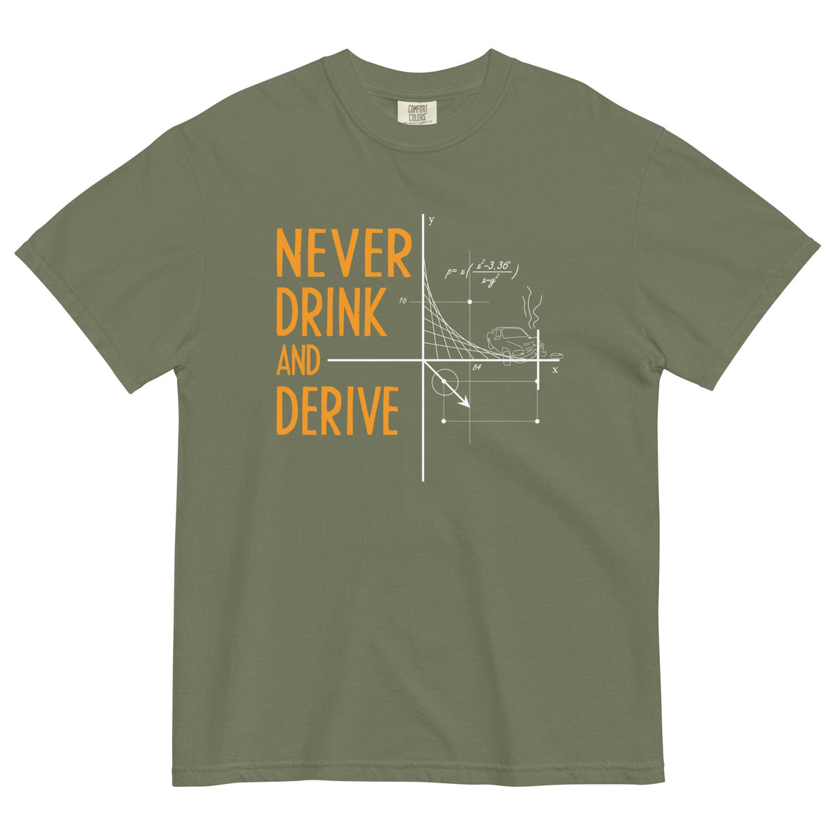 Never Drink and Derive Men's Relaxed Fit Tee product image 4