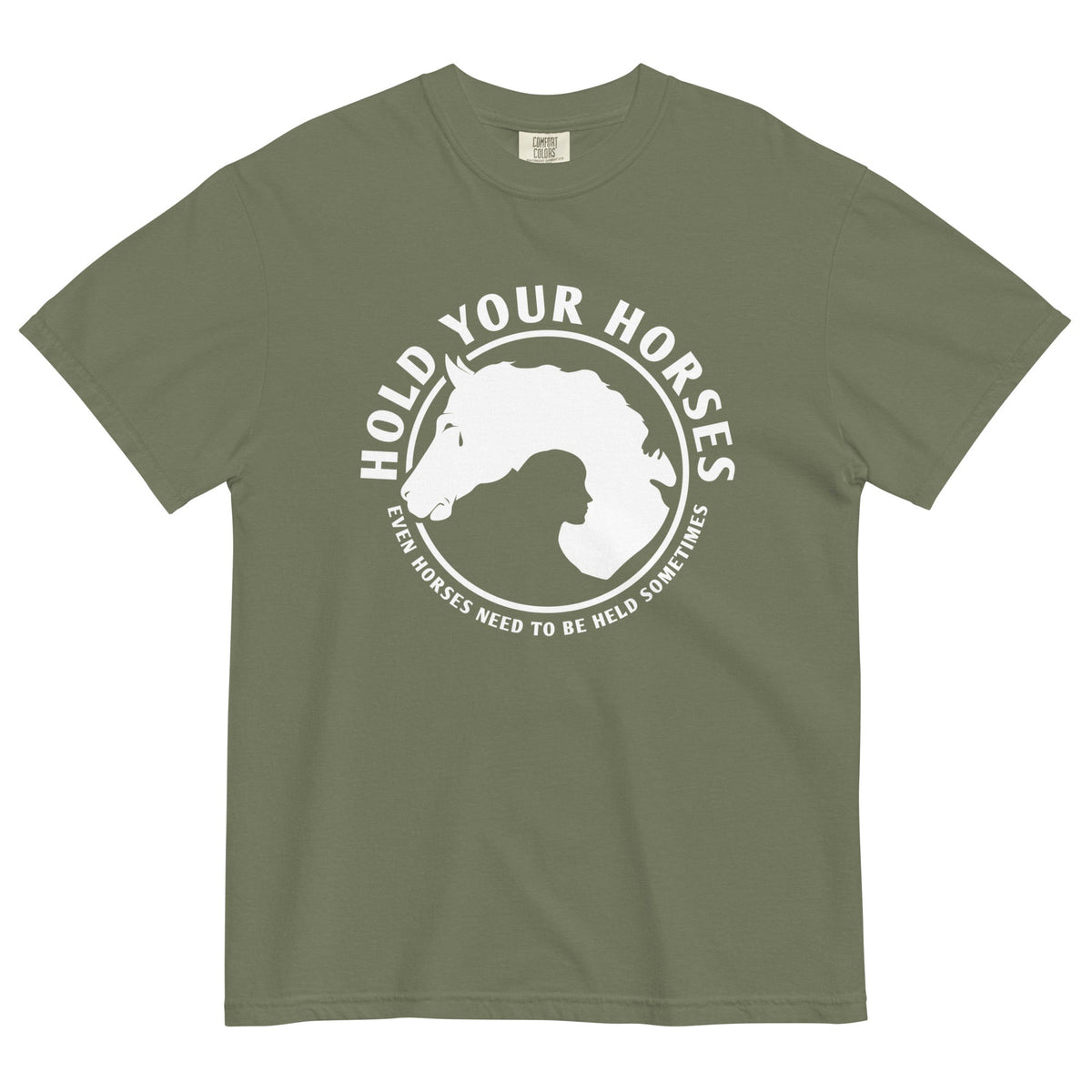 Hold Your Horses Men's Relaxed Fit Tee product image 7