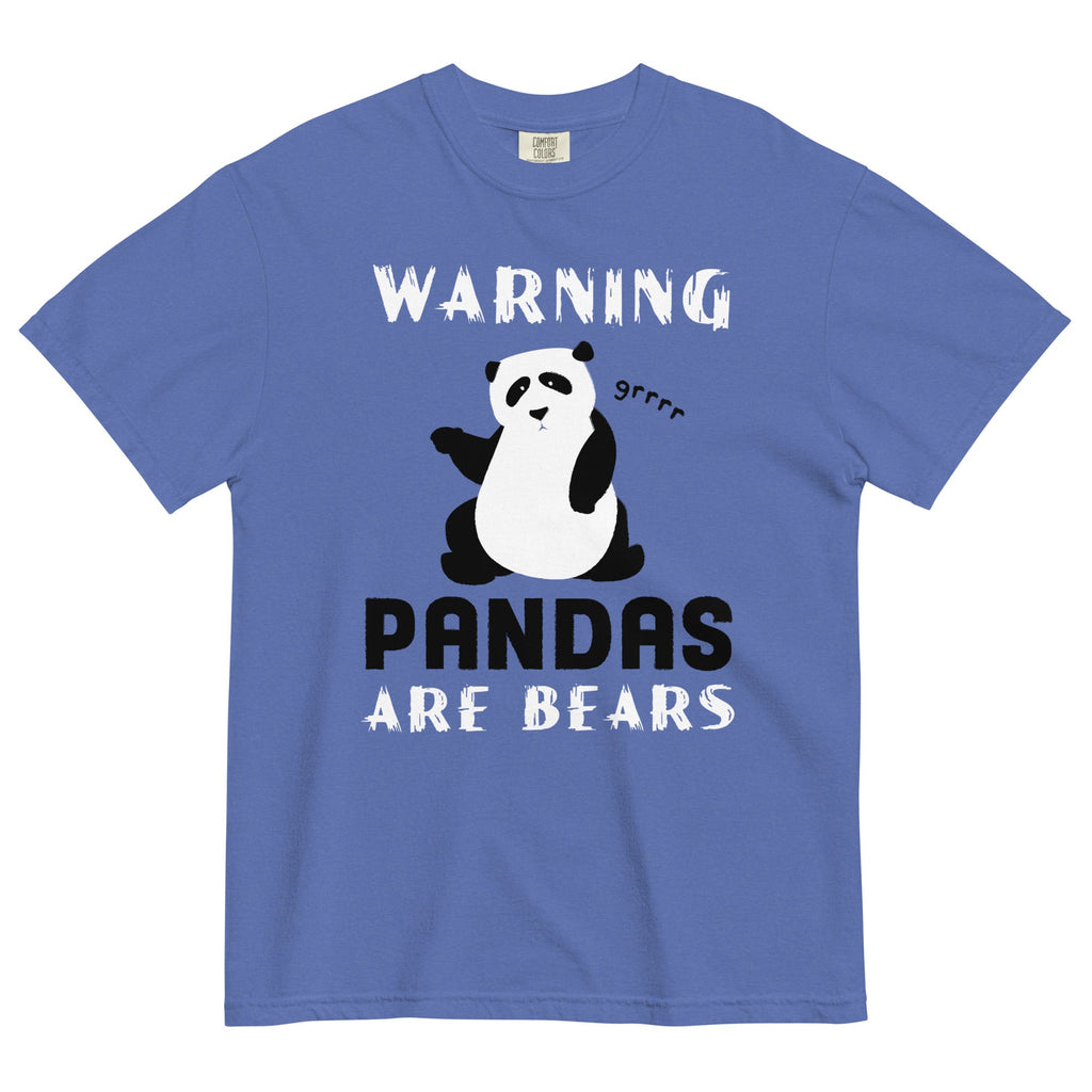 Warning, Pandas Are Bears Men's Relaxed Fit Tee product image 1