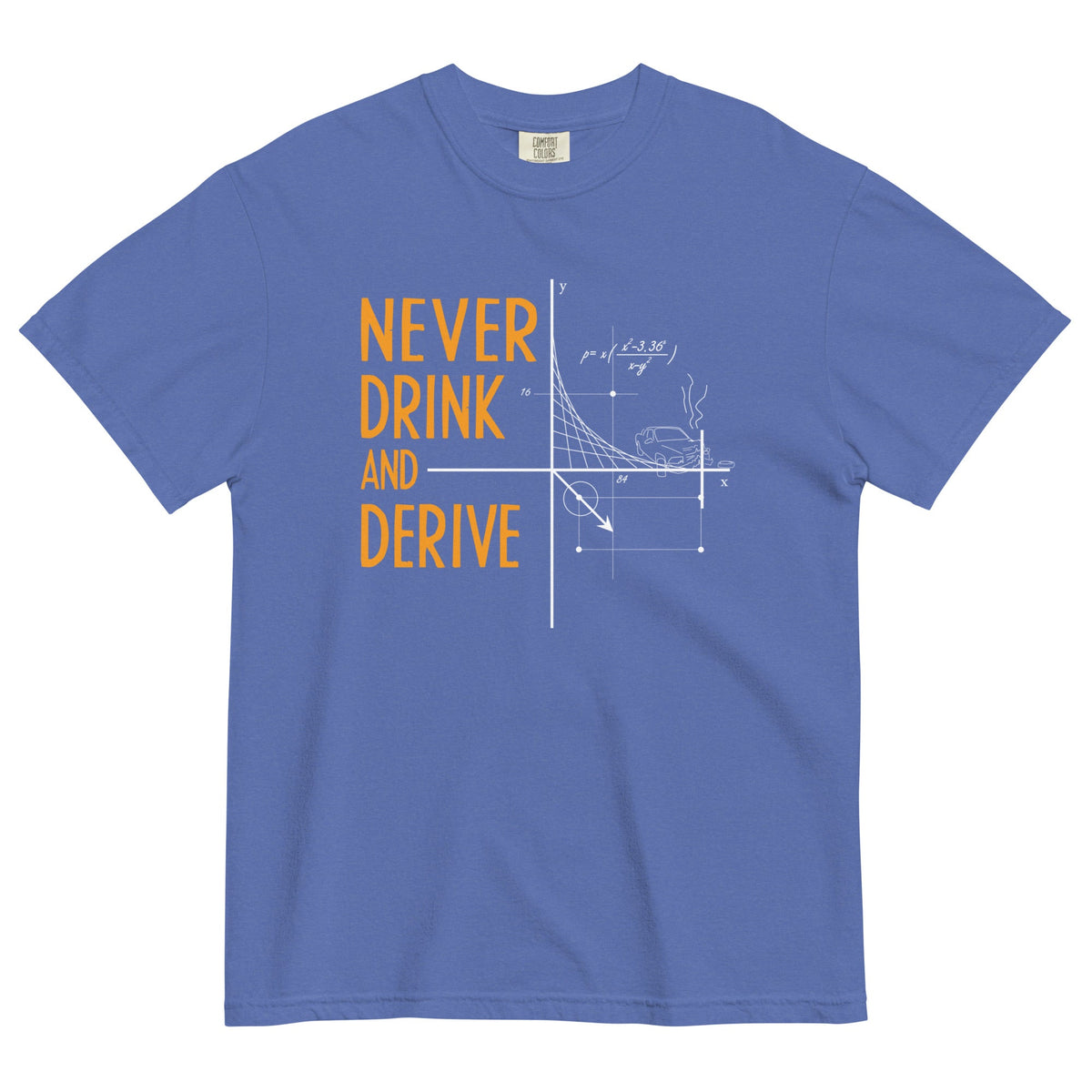 Never Drink and Derive Men's Relaxed Fit Tee product image 6