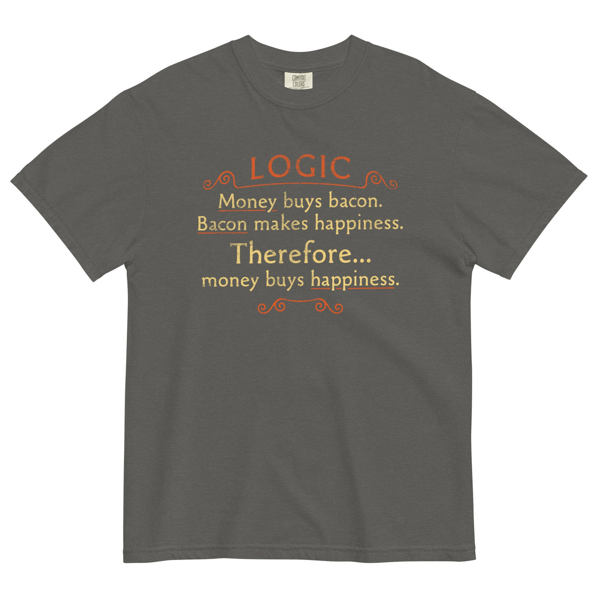 Money Buys Happiness Men's Relaxed Fit Tee product image 3