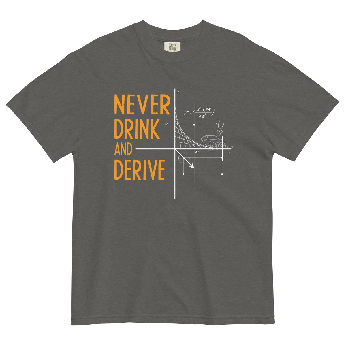 Never Drink and Derive Men's Relaxed Fit Tee product image 3