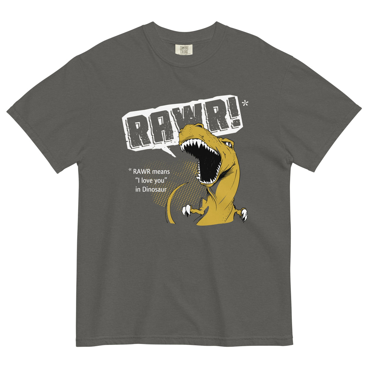 Rawr Means I Love You Men's Relaxed Fit Tee product image 4