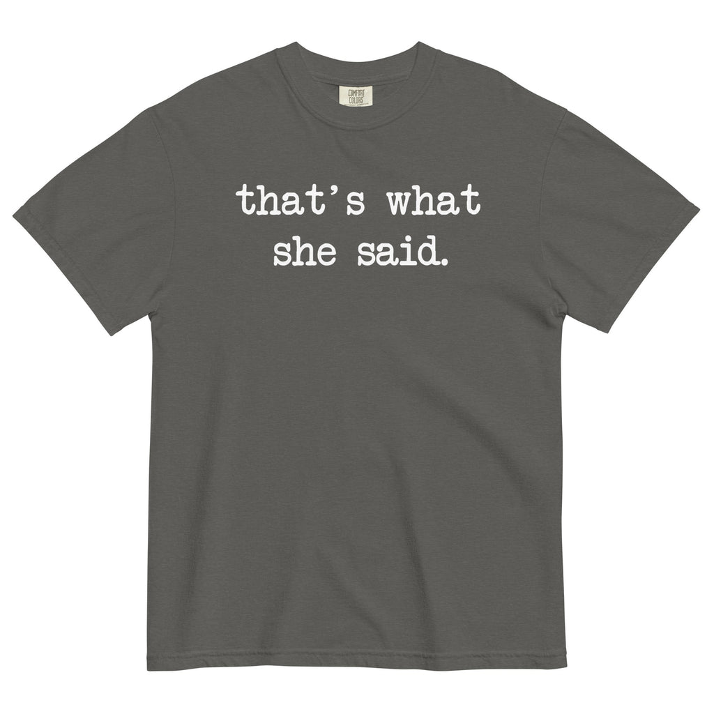 That's What She Said Men's Relaxed Fit Tee product image 5