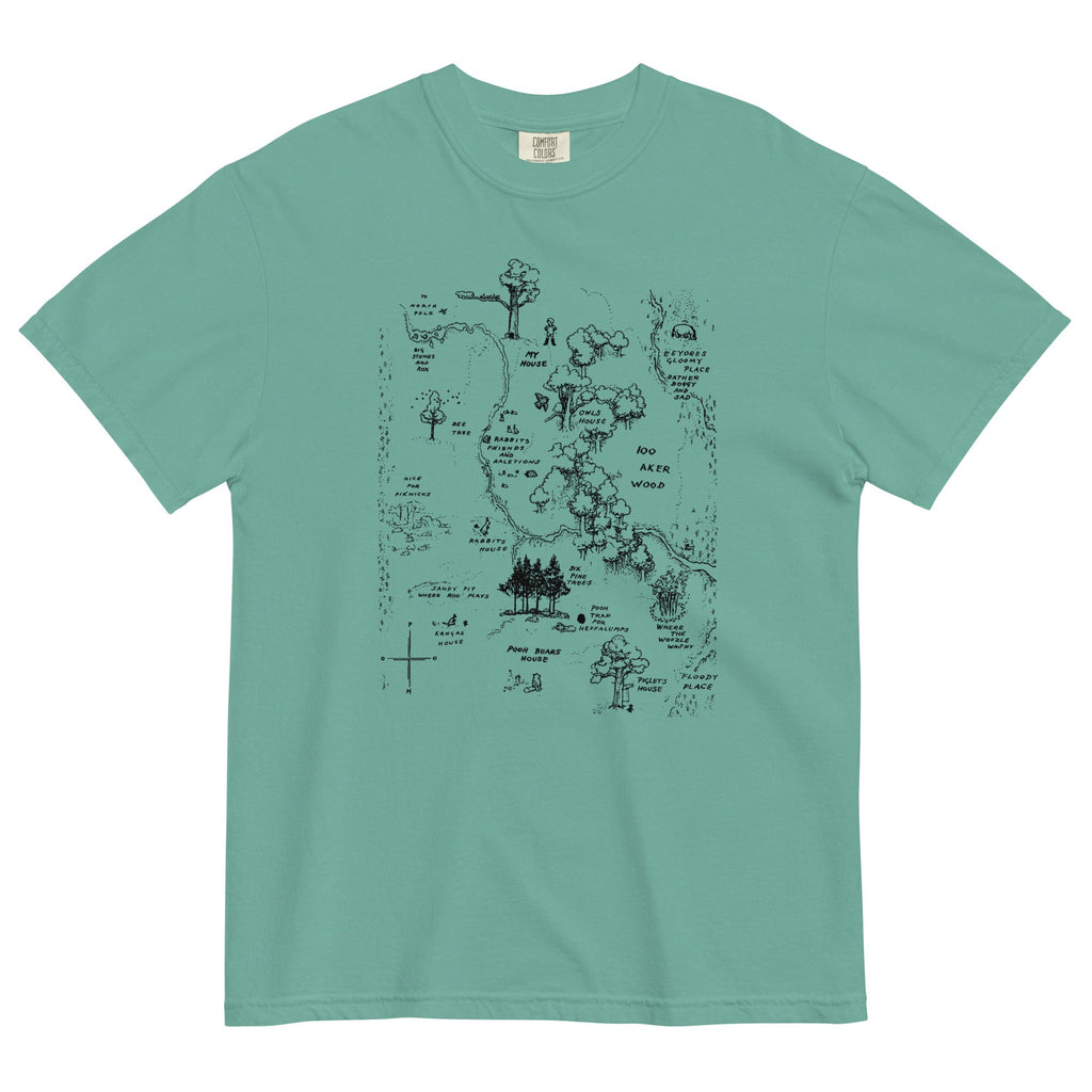 100 Acre Map Men's Relaxed Fit Tee product image 2