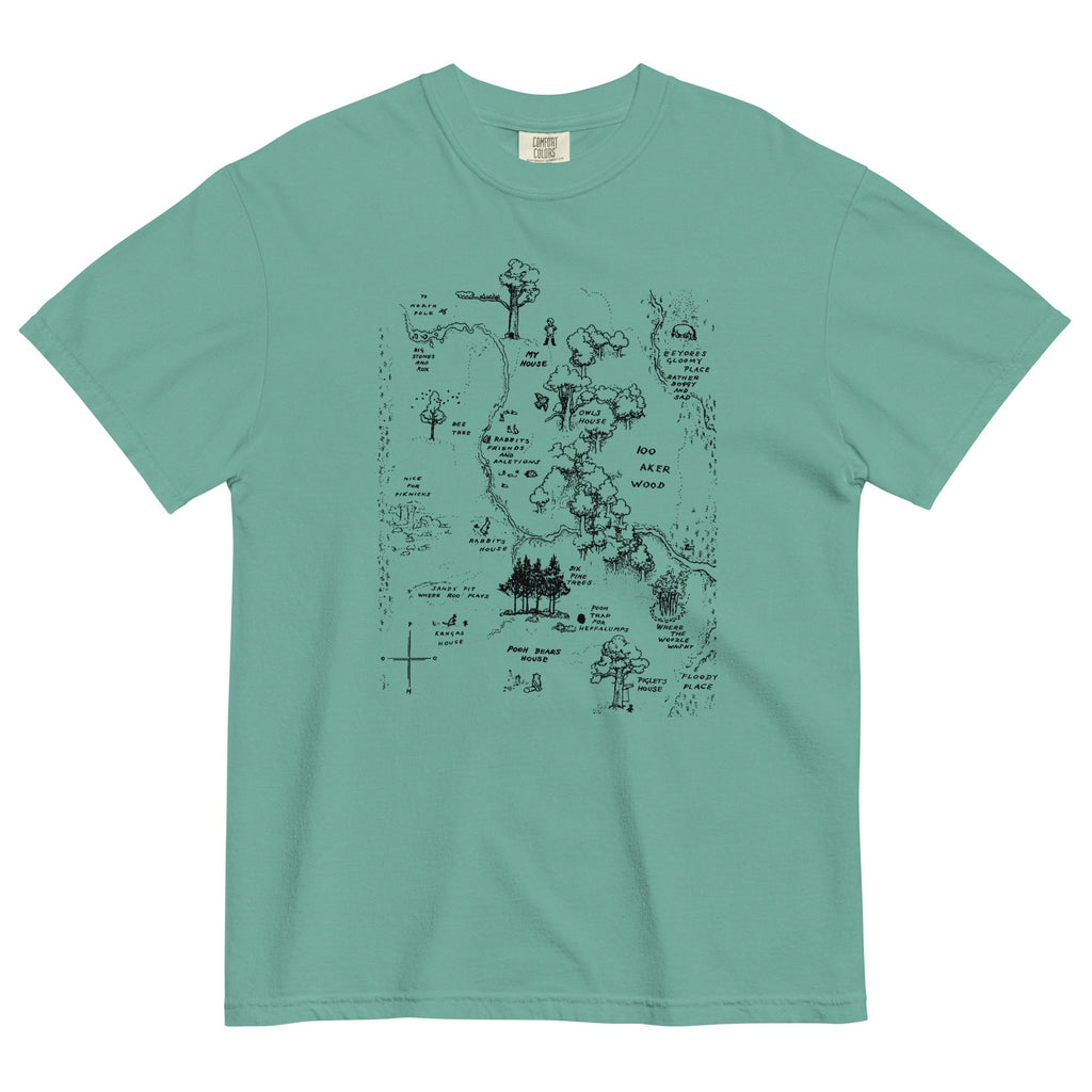 100 Acre Map Men's Relaxed Fit Tee product image 8