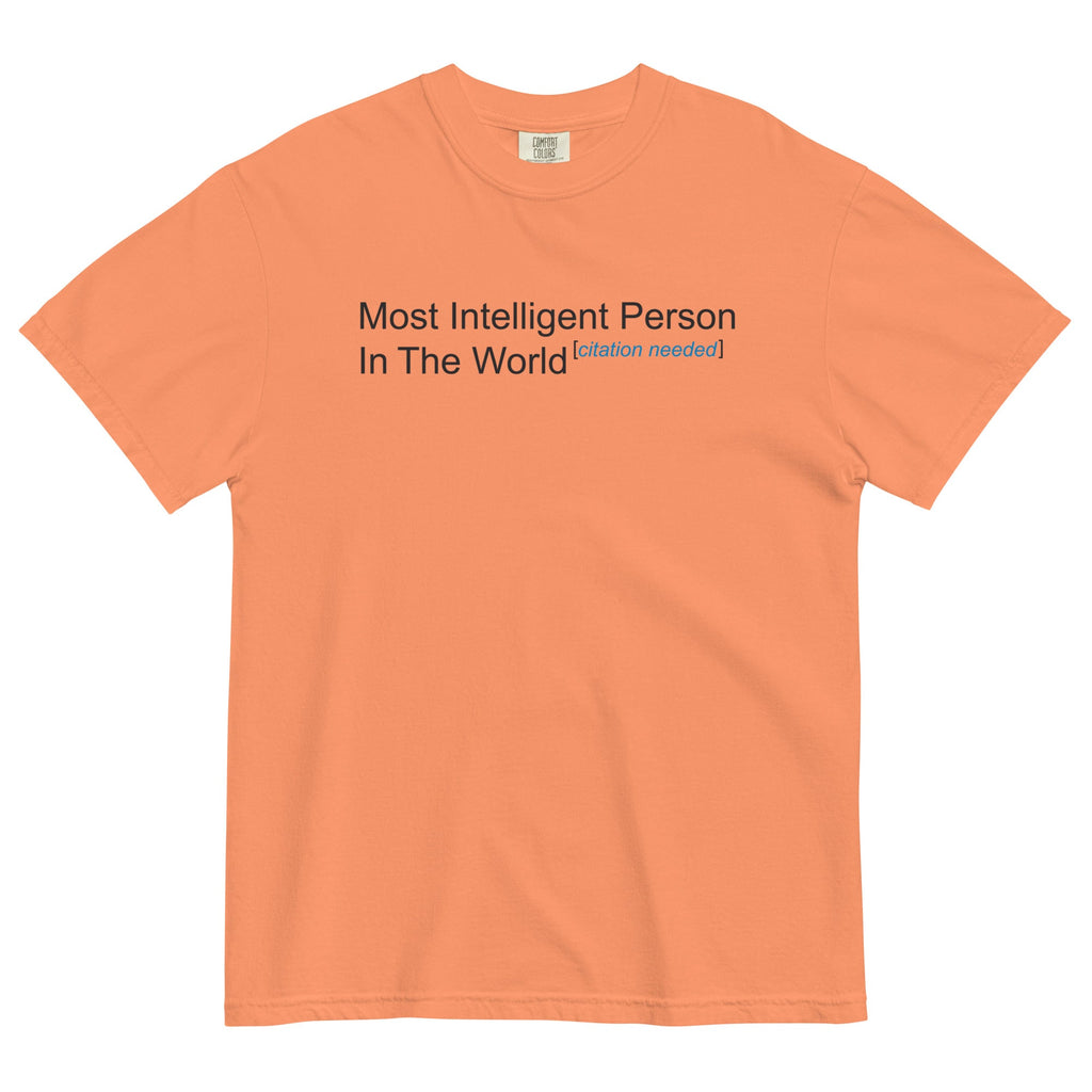 Most Intelligent Person in the World Citation Needed Men's product image 4