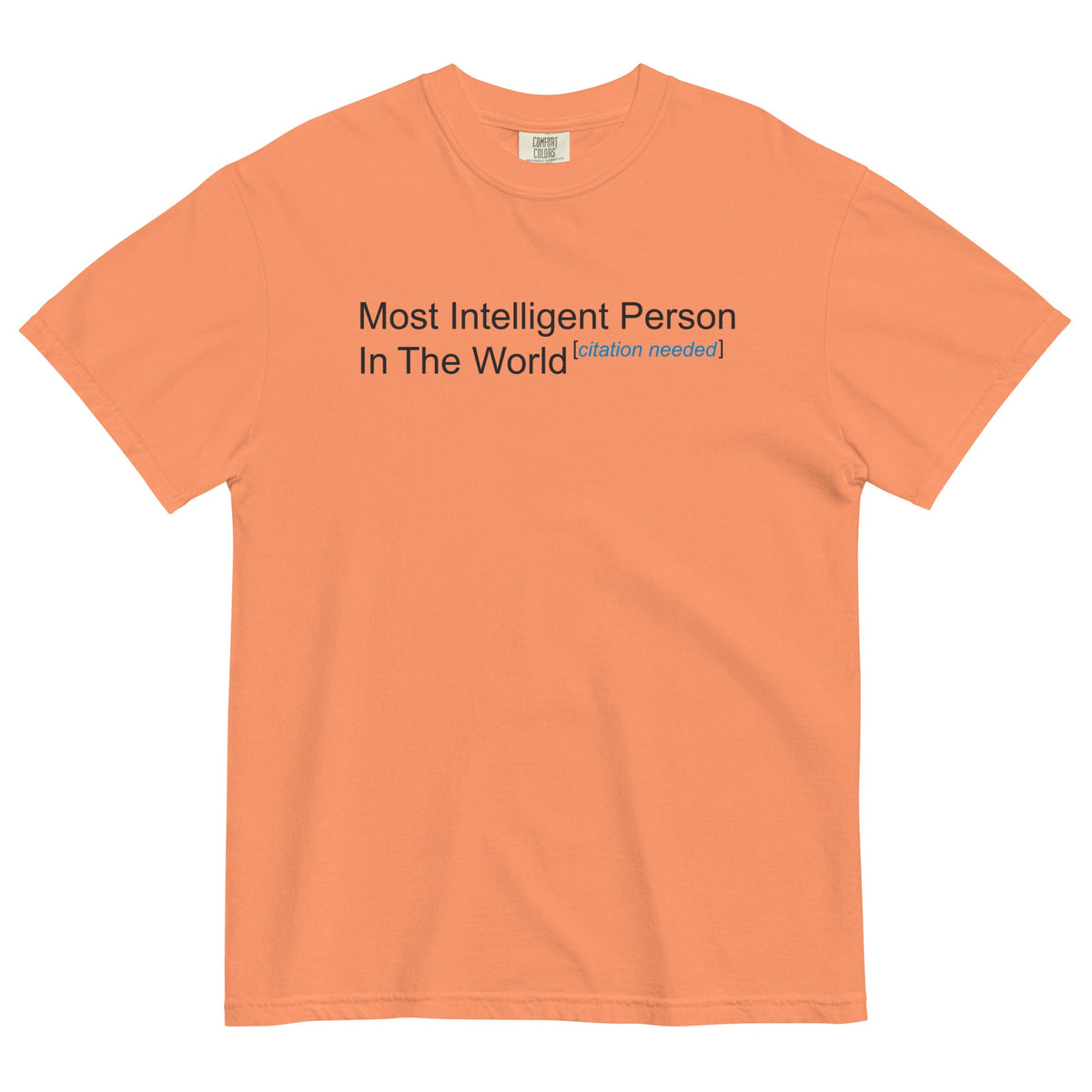 Most Intelligent Person in the World Citation Needed Men's product image 4
