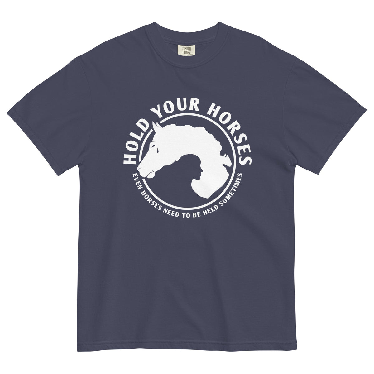 Hold Your Horses Men's Relaxed Fit Tee product image 4