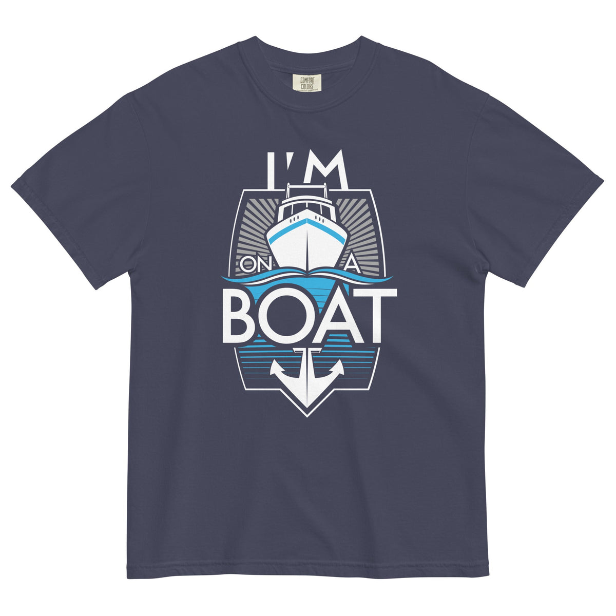 I'm On A Boat Men's Relaxed Fit Tee product image 1
