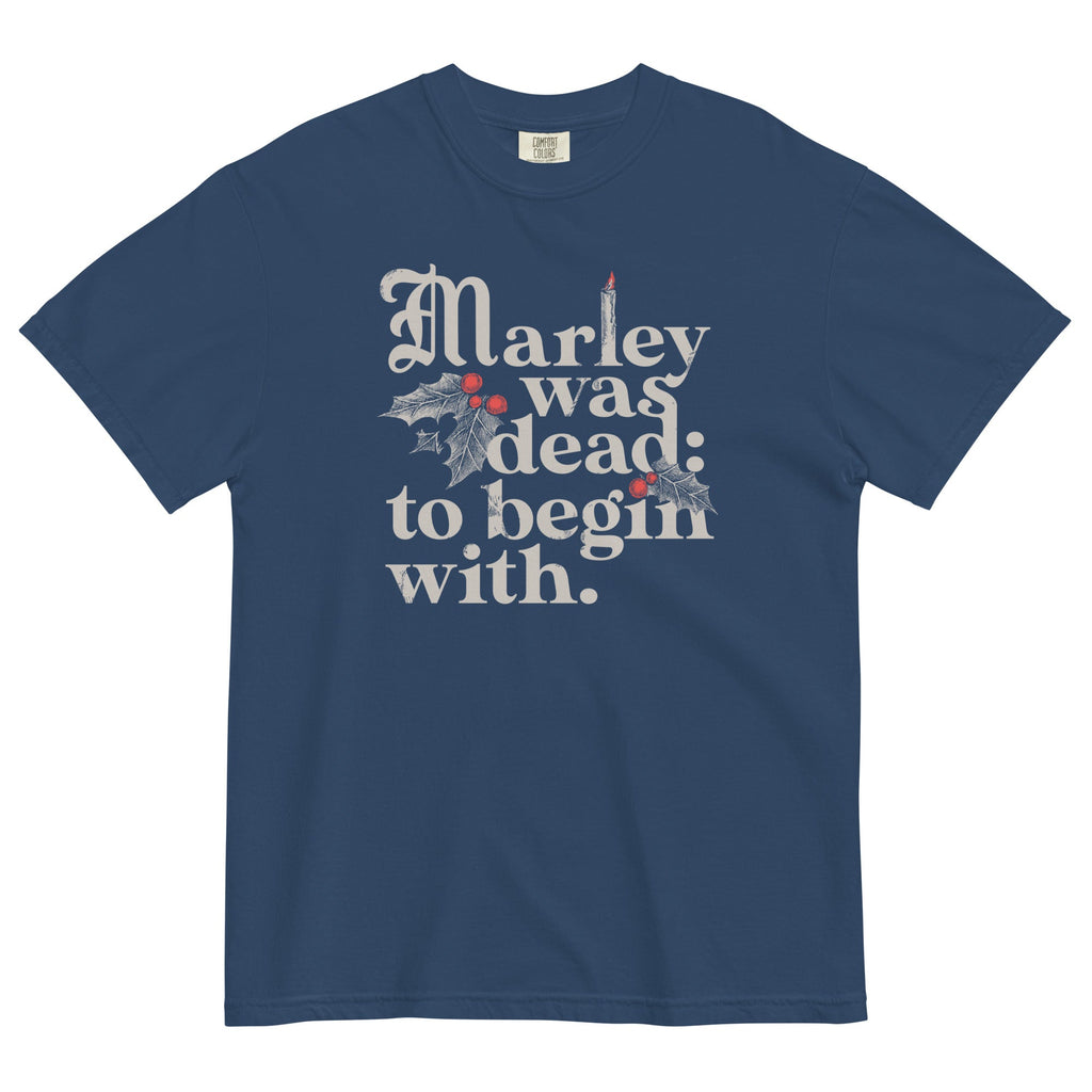 Marley Was Dead: To Begin With Men's Relaxed Fit Tee product image 3