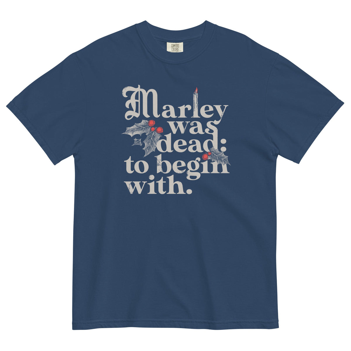 Marley Was Dead: To Begin With Men's Relaxed Fit Tee product image 3