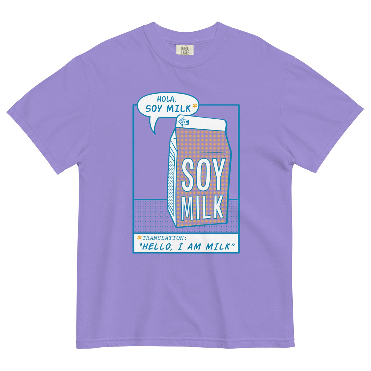 Hola, Soy Milk Men's Relaxed Fit Tee product image 2