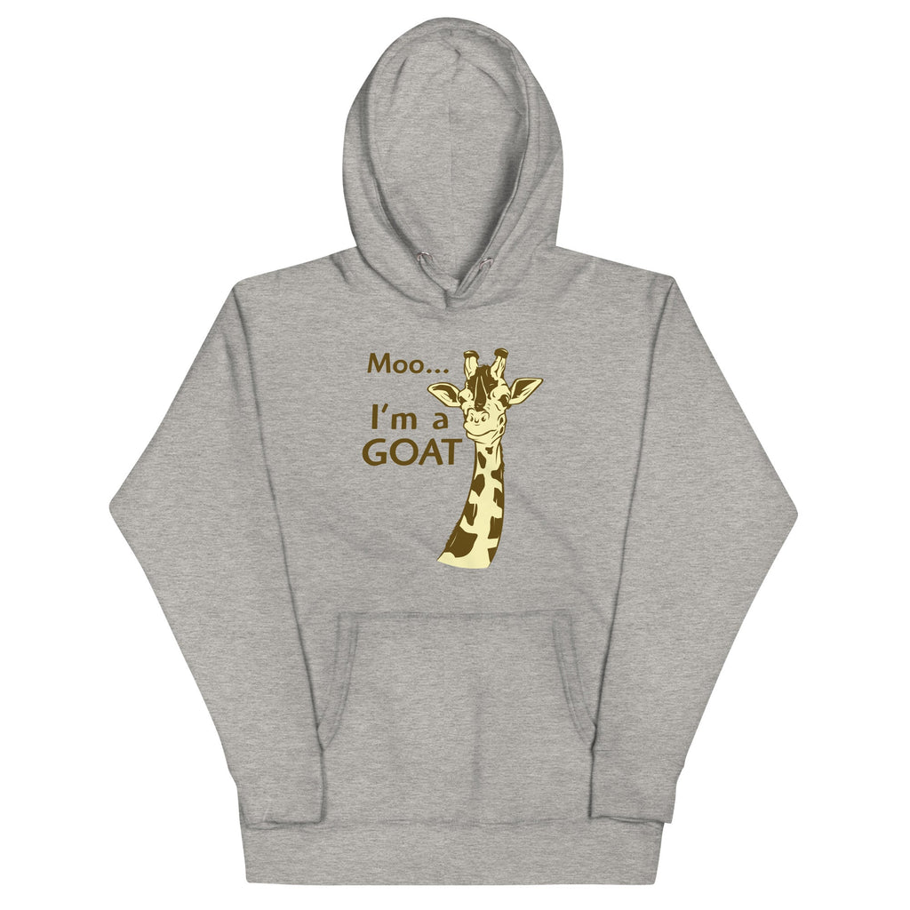 Moo, I'm A Goat Unisex Hoodie product image 2