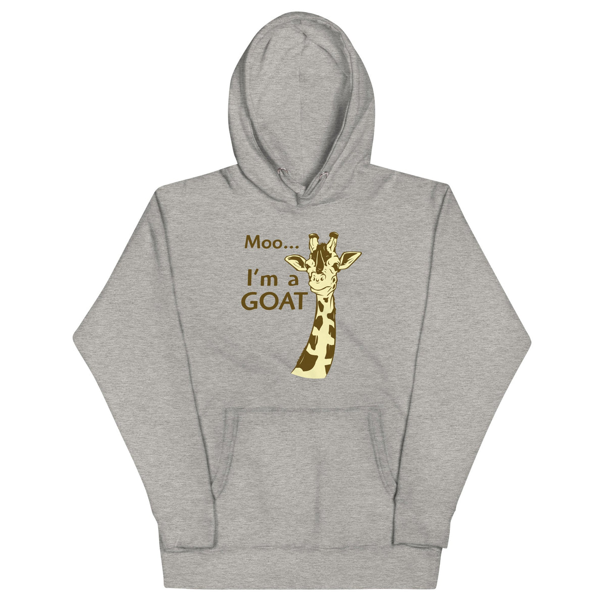 Moo, I'm A Goat Unisex Hoodie product image 2